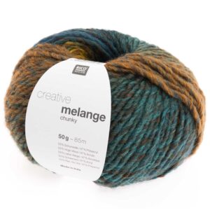 383006.053_2 Rico Creative Melange Chunky - 053 - Cinnamon-Azure