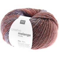 383006.074_2 Rico Creative Melange Chunky - 074 - Rust-Green