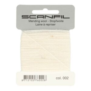 40020-002 Scanfil Stopwol 10x15m - kleur 002 - Wit