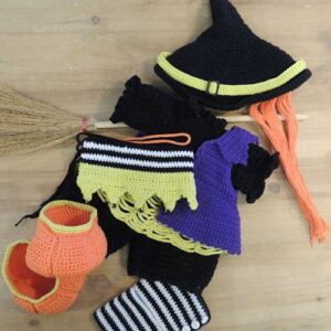 69042-018 XXL Funny Kledingset Witch Carry