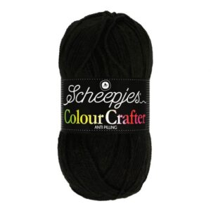 1680-1002-1 Scheepjes Colour Crafter - kleur 1002 - Ede - Zwart