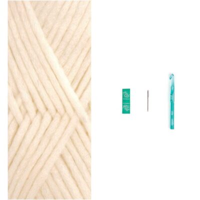 383107.0121_3 Haakpakket Muts Cream