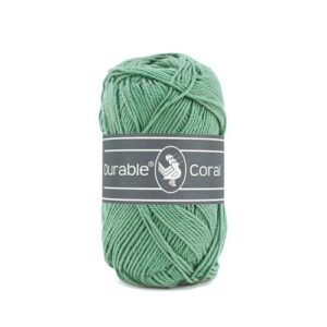 010.6__2133_59 Durable Coral Katoen 50g - 2133 - Dark Mint