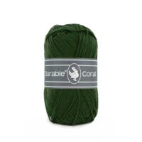 010.6__2150_69 Durable Coral Katoen 50g - 2150 - Forest Green