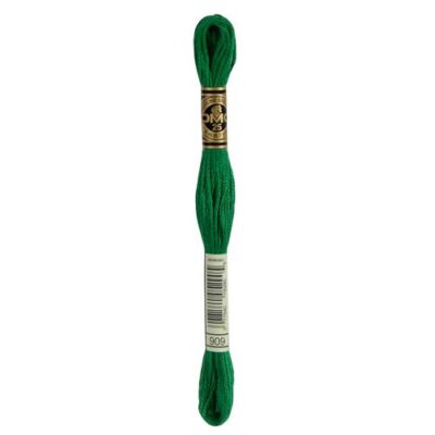 011.117MC__909_615 DMC 117MC mouline (streng) - 909 - Groen