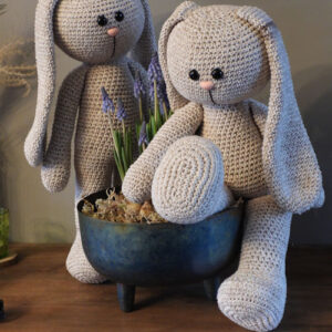 69042-056 XXL Funny Bunny Basic Faded Bige (staand of zittend)