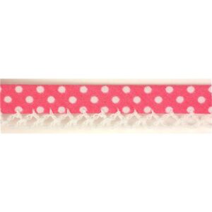 017.1043ZB__786_47711 ReStyle Biais Stip Gehaakt Rand - 786 - roze