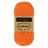 1678-281_1 Scheepjes Catona 10x50g - kleur 281 - Tangerine
