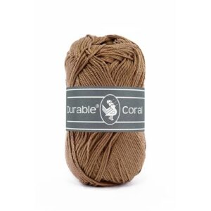 010.6__2218_88 Durable Coral Katoen 50g - 2218 - Hazelnut