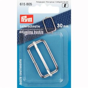 022.615805_16933 Prym 615805 Regelbare gesp 30 mm zilverkleurig