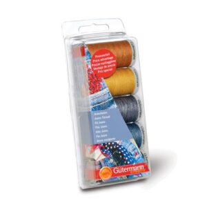 002.731323_23372 Gütermann 731323 Naaigarenset met 3 conen Extra sterk 2 conen Jeans