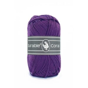 010.6__271_107 Durable Coral Katoen 50g - 271 - Violet