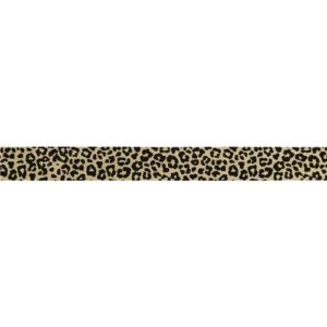 032.739ZB__3009_54313 Oaki Doki Biais Panterprint - kleur 3009 - 20mm 3 mtr