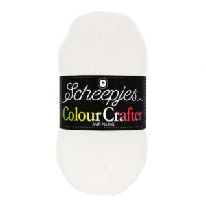 1680-1001-1 Scheepjes Colour Crafter - kleur 1001 - Weert - Wit