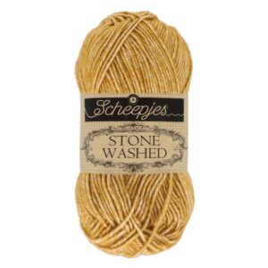 1664-809-0 Scheepjes Stone Washed 50g - 809 Yellow Jasper