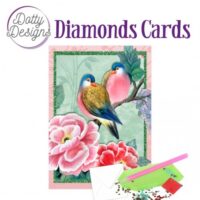 DDDC1126 - Dotty Designs Diamond Cards - Birds and Flowers