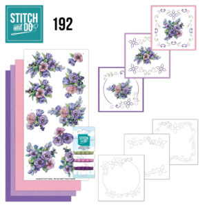 Stitch and Do Set 192 - Yvonne Creations - Very Purple