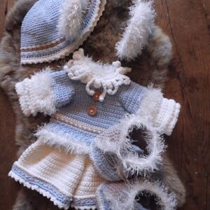 69042-019 Haakpakket Funny Kledingset Winterfun Girl