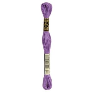 DMC 117MC mouline (streng) - 553 - Lila