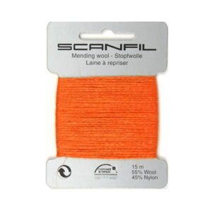 Stopwol 10x15m - kleur 93 - Oranje