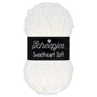 1687-001-1 Scheepjes Sweetheart Soft - 001 - Wit
