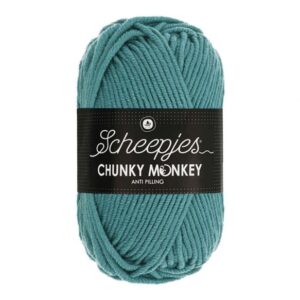 1716-1722 Scheepjes Chunky Monkey - 100g - 1722 - Carolina Blue