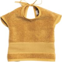 740275.76_1 Rico Design Sleeve Slabbetje met aidaband 40x49 cm - Mosterd