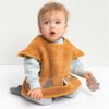 740275.76_AW_2 Rico Design Sleeve Slabbetje met aidaband 40x49 cm - Mosterd