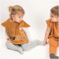 740275.76_AW_4 Rico Design Sleeve Slabbetje met aidaband 40x49 cm - Mosterd