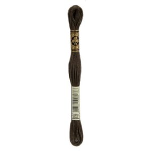 DMC 117MC mouline (streng) - 3021 - Groen Grijs