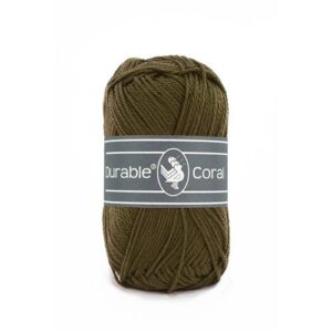 010.6__2149_68 Durable Coral Katoen 50g - 2149 - Dark Olive
