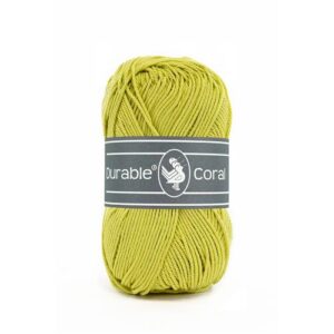 010.6__352_129 Durable Coral Katoen 50g - 352 - Lime