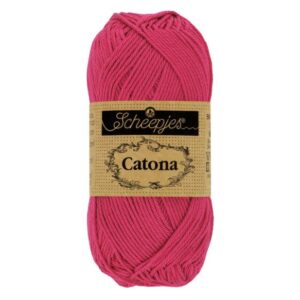 1678-413_1 Scheepjes Catona 10x50g - kleur 413 - Cherry