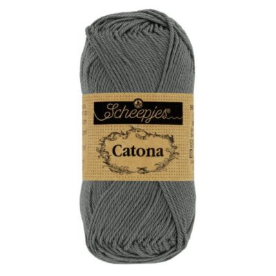1678-501_1 Scheepjes Catona 10x50g - kleur 501 - Anthracite