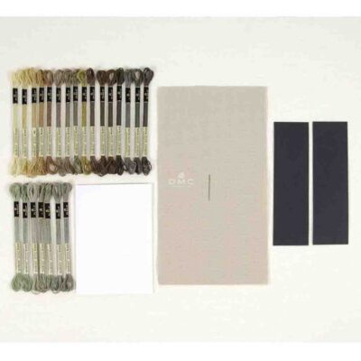 bk1973-81-2 DMC Kruissteek kit boekenlegger - Museum Collectie -1st - Mona Lisa