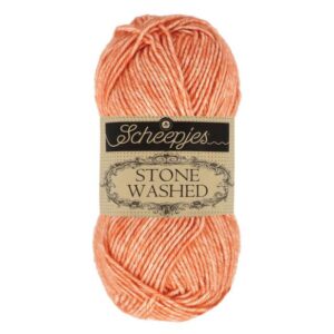 1664-816-0 Scheepjes Stone Washed 50g - 816 Coral