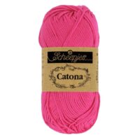 1678-114_1 Scheepjes Catona 10x50g - kleur 114 - Shocking Pink