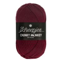 1716-1035 Scheepjes Chunky Monkey - 100g - 1035 - Maroon