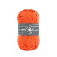 010.6__2194_78 Durable Coral Katoen 50g - 2194 - Orange