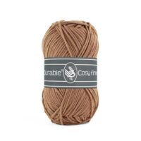 010.67!2218_130180 Durable Cosy Fine 50g - 2218 Brown ook wel Hazelnut