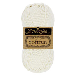 1592-2426_1 Scheepjes Softfun 50gr - 2426 Lace