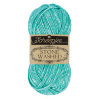 1664-824-0 Scheepjes Stone Washed 50g - 824 Turquoise