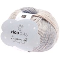 383194.028_2 Rico Baby Dream Uni - 50gr - Pebbles - 028