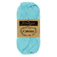 1678-397_1 Scheepjes Catona 10x50g - kleur 397 - Cyan