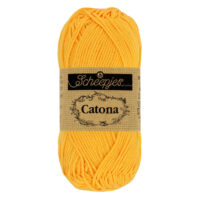 1704-208_2 Scheepjes Catona MINI 10x10g - kleur 208 - Yellow Gold