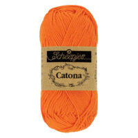 1704-281_2 Scheepjes Catona MINI 10x10g - kleur 281 - Tangerine