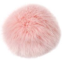 383175.019_1 Kunstfell Pompon Rosa 10 cm