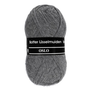 B10001-006-1 Scheepjes Botter Oslo - 100gr - grijst - 006 (pendikte 3,5 - 4,0)