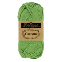 1678-412_1 Scheepjes Catona 10x50g - kleur 412 - Forest Green