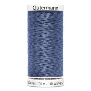 002.700160__6075_22380 Gütermann Jeansgaren Denim 100m - 6075 - Jeans
